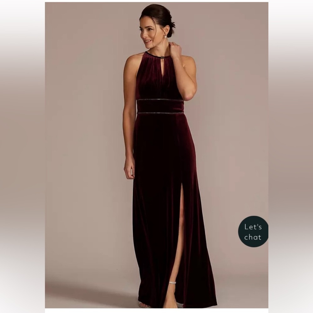 Elegant Velvet Sleeveless Dress